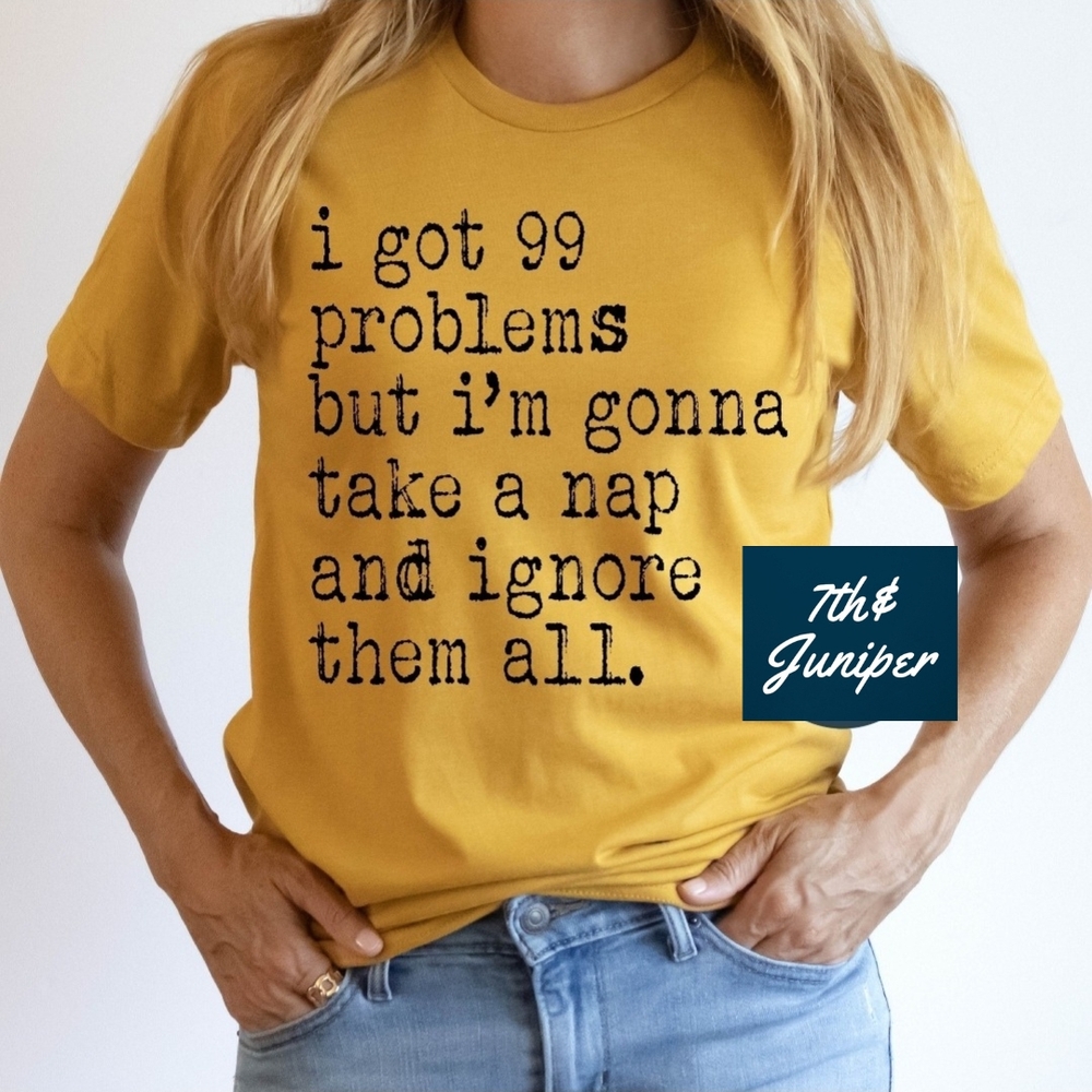 Yellow Graphic Tee